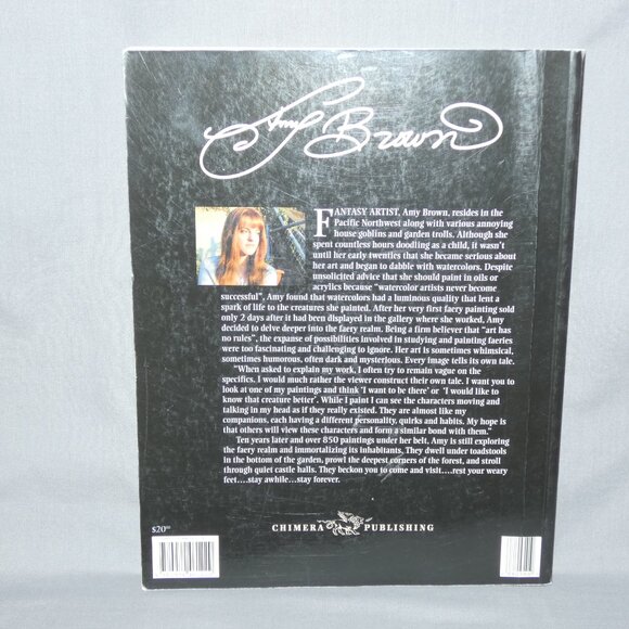 Set of 2 signed Amy Brown art books, The Art of Amy Brown 1 & 2 - Picture 4 of 7